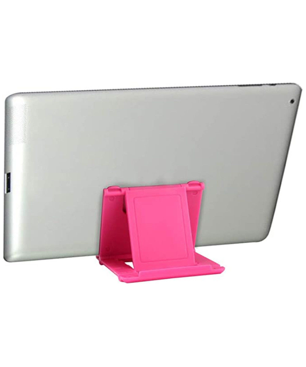 Universele Verstelbare Telefoon en Tablet Bureau Houder Roze afbeelding 2