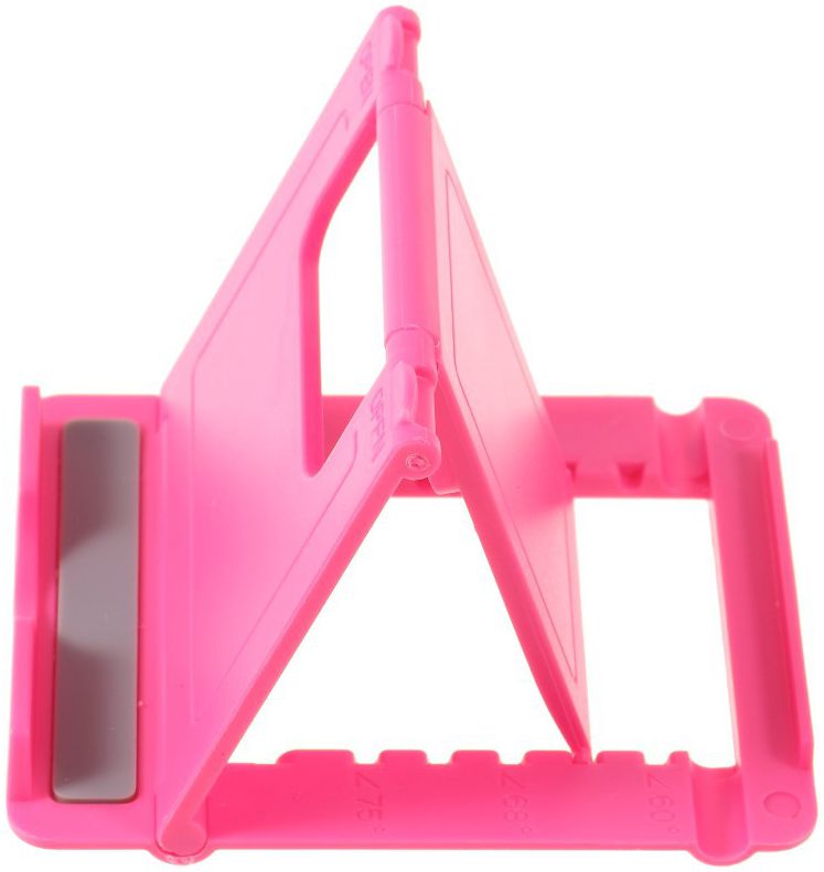 Universele Verstelbare Telefoon en Tablet Bureau Houder Roze afbeelding 5