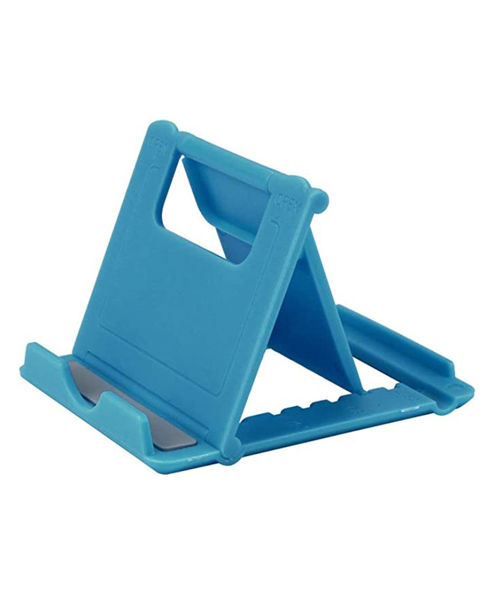 Universele Verstelbare Telefoon en Tablet Bureau Houder Blauw afbeelding 3