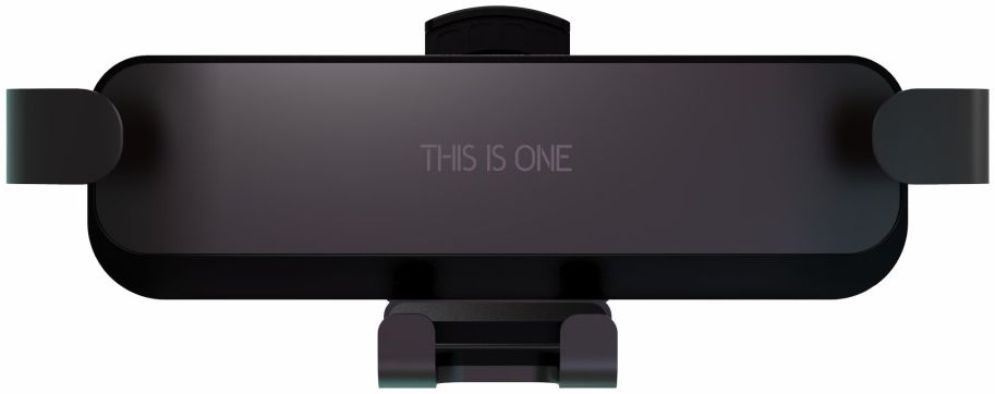 This Is One Pro Gravity Ventilatierooster Telefoonhouder Zwart afbeelding 1