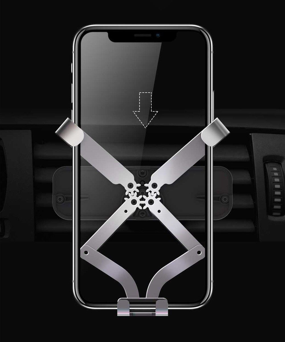 This Is One Pro Gravity Ventilatierooster Telefoonhouder Zwart afbeelding 10