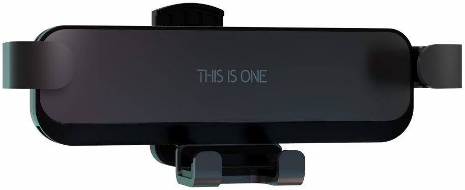 This Is One Pro Gravity Ventilatierooster Telefoonhouder Zwart afbeelding 3