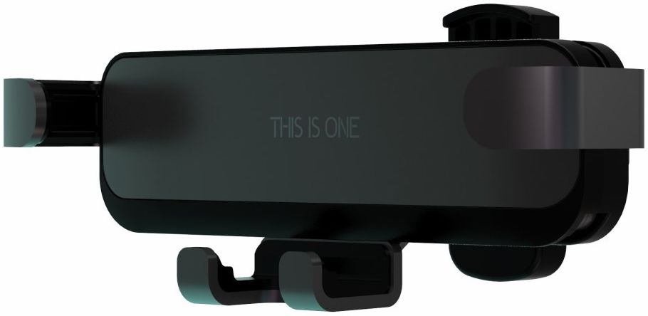 This Is One Pro Gravity Ventilatierooster Telefoonhouder Zwart afbeelding 4
