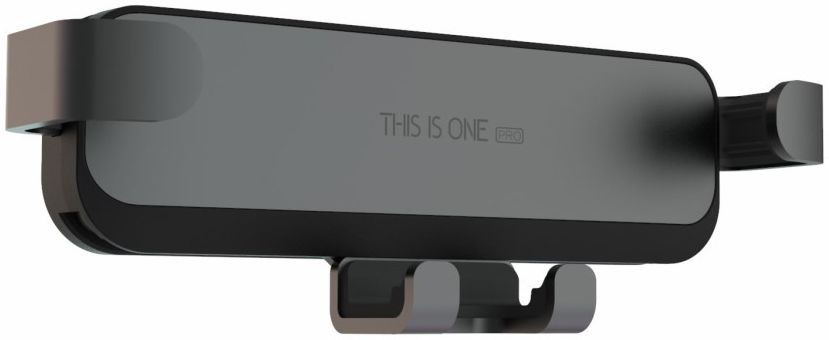 This Is One Pro Gravity Ventilatierooster Telefoonhouder Grijs afbeelding 1