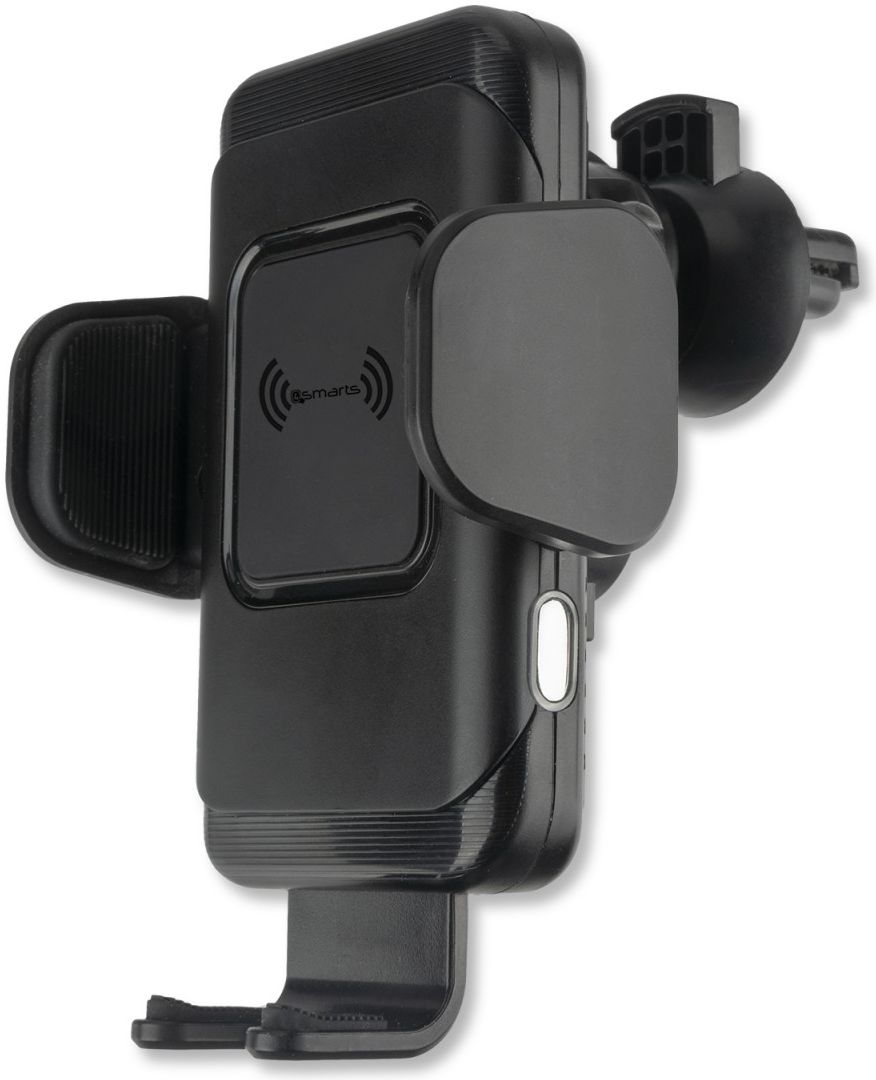 4Smarts VoltBeam Touch Authouder Telefoon met Draadloos Opladen Zwart afbeelding 2