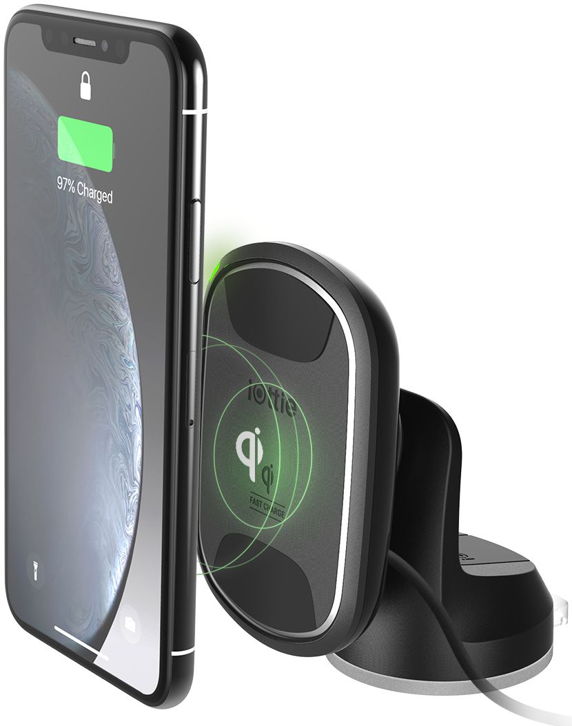 iOttie iTap Wireless 2 Dash Fast Charge Draadloos Laden Houder Zwart afbeelding 1