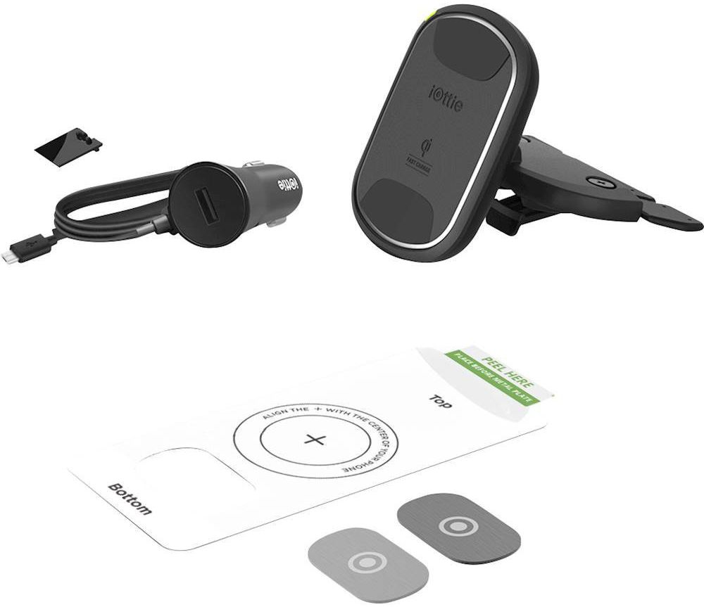 iOttie iTap Wireless 2 CD Fast Charge Draadloos Laden Houder Zwart afbeelding 10