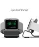 Universele Aluminium Apple Watch Series Dock Stand Bureau Houder Grijs