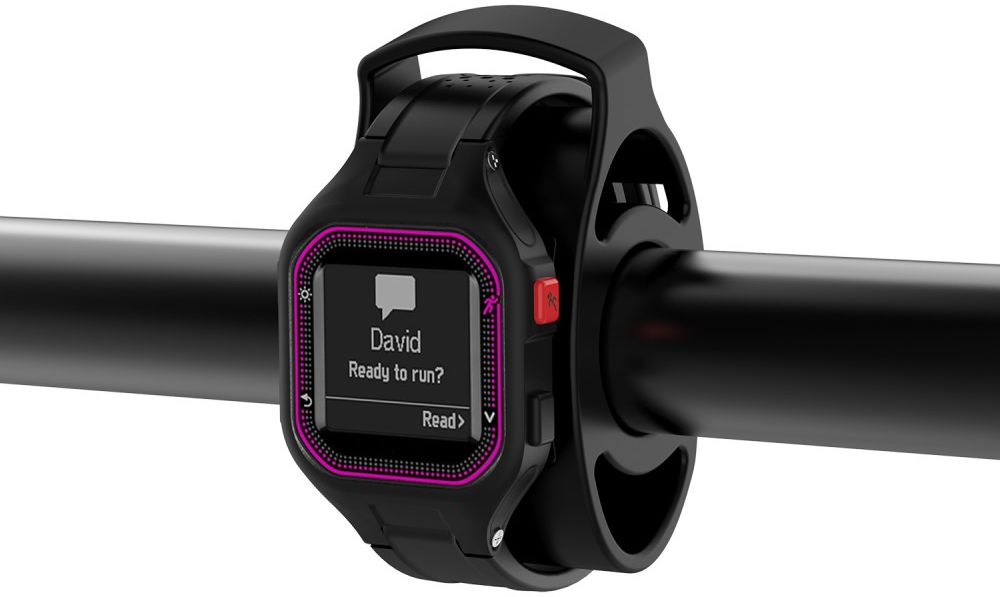 Universele Siliconen Stuur Fietshouder voor Smartwatches Zwart afbeelding 2