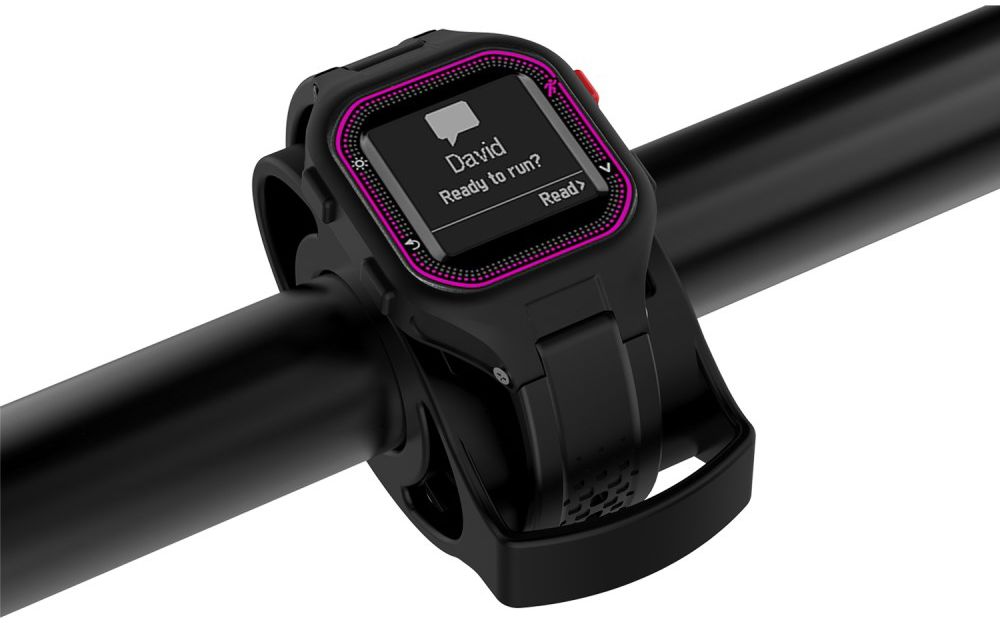 Universele Siliconen Stuur Fietshouder voor Smartwatches Zwart afbeelding 3