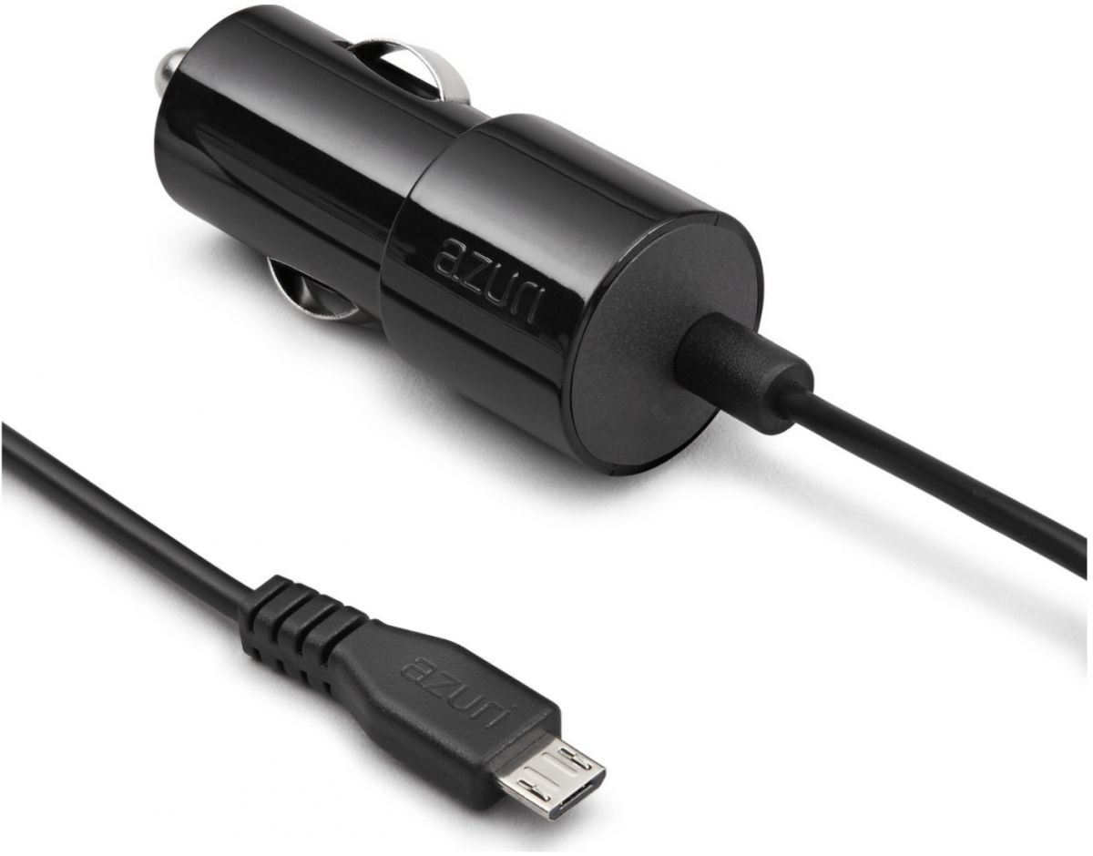 Azuri Carcharger Micro USB afbeelding 1