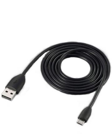 HTC DC M410 Micro USB kabel 1 meter zwart afbeelding 2