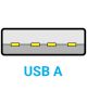 Baseus Sharp Series USB-C Kabel 1 meter gevlochten Zilver