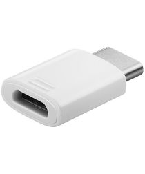 Samsung Micro USB naar USB Type C Adapter Wit