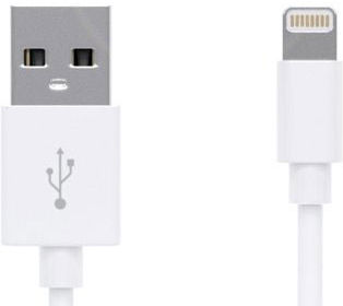 Witte 1m kabel afbeelding 2