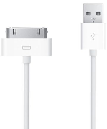 Originele Apple iPhone 4 / 4S kabel: MA591G/B 1 meter wit Kabels