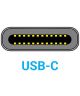 Belkin Mixit USB-C to USB-C 15 CM Kabel Gevlochten Nylon Zwart