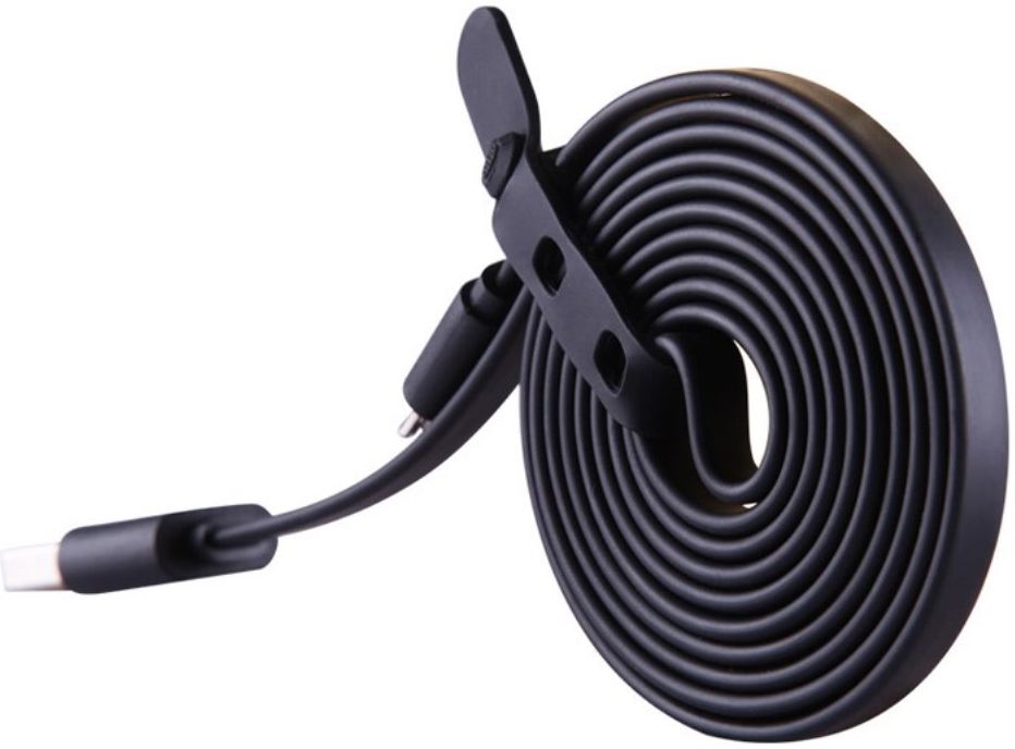 Nillkin Micro-USB 1.2 Meter Platte Kabel Zwart afbeelding 4