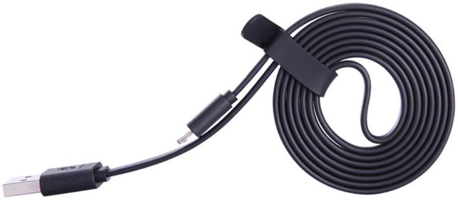 Nillkin Micro-USB 1.2 Meter Platte Kabel Zwart afbeelding 2