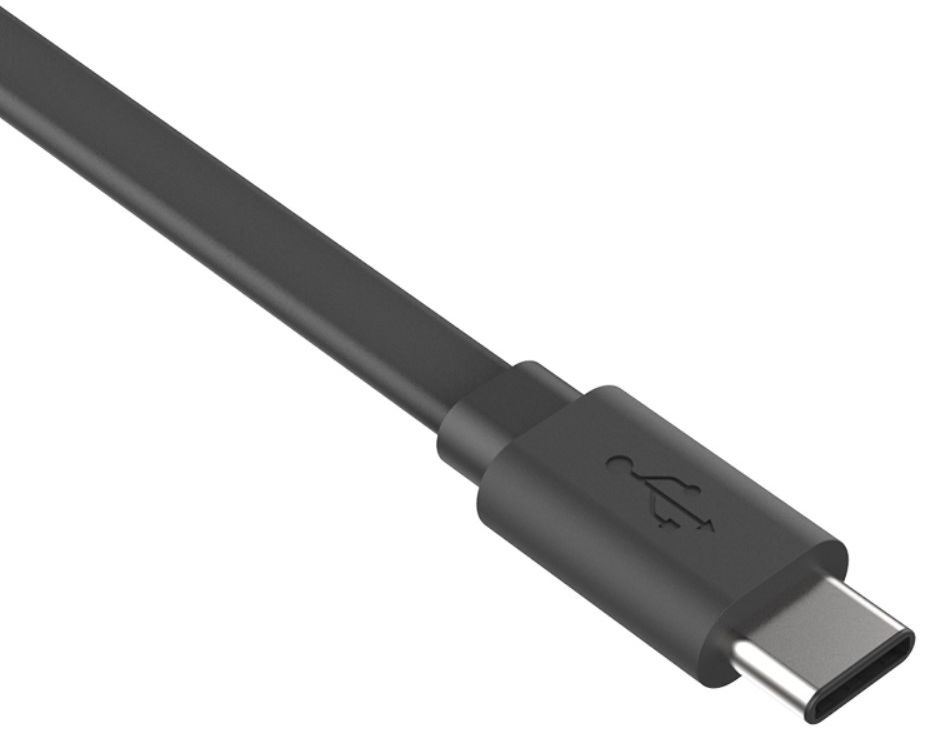 Nillkin USB-C 1.2 Meter 2A Platte Kabel Zwart afbeelding 5
