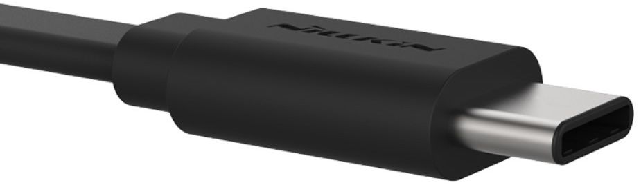 Nillkin USB-C 1.2 Meter 2A Platte Kabel Zwart afbeelding 7