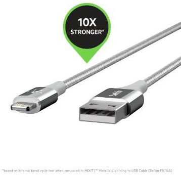 Belkin iPhone Kabel 1.2M Zilver afbeelding 6