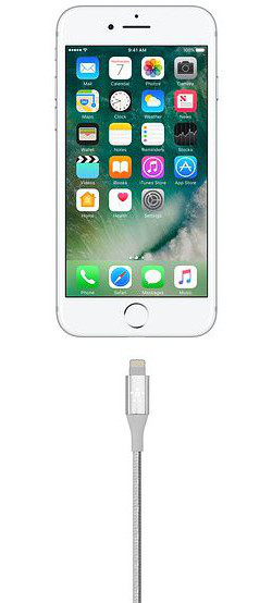 Belkin iPhone Kabel 1.2M Zilver afbeelding 3