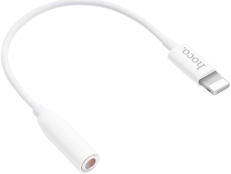Hoco Lightning naar 3.5mm audio mini jack aansluiting afbeelding 3
