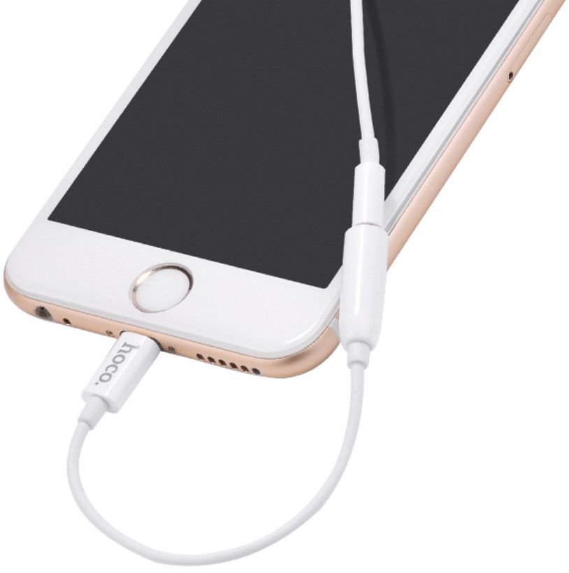 Hoco Lightning naar 3.5mm audio mini jack aansluiting afbeelding 6