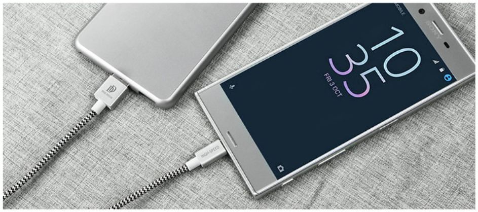 Dux Ducis USB C kabels Set Gevlochten 1 en 0,2 meter Zilver afbeelding 20