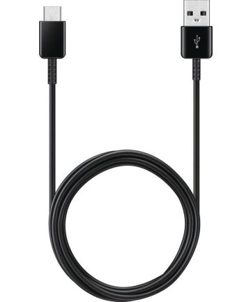 Originele Samsung USB-A naar USB-C Kabel 1.2 Meter Zwart Kabels