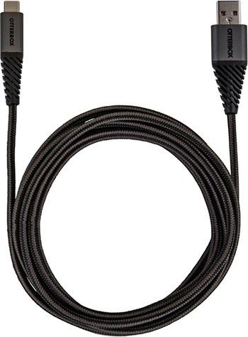 Otterbox  USB-C Kabel 2 Meter Zwart afbeelding 2