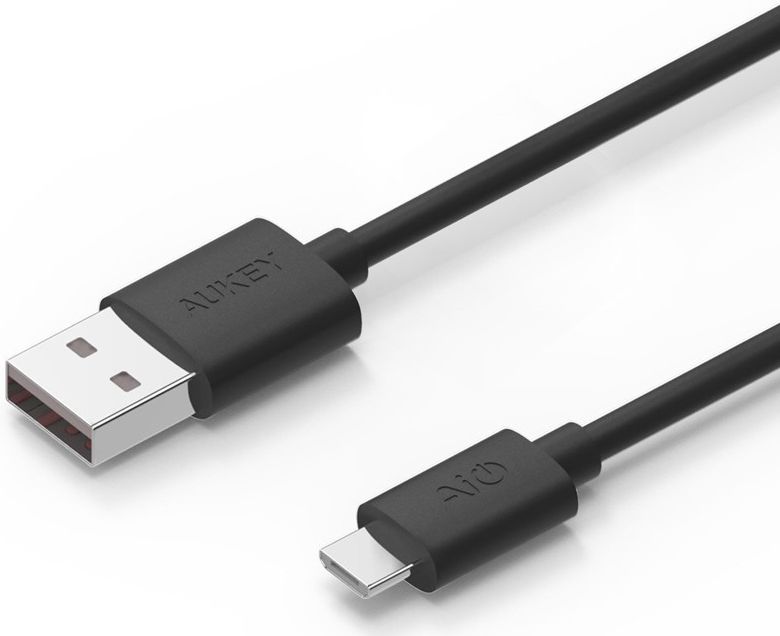 Aukey Micro USB Kabel Set van 3 Stuks Zwart afbeelding 2