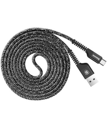 Baseus Confidant USB Type C Kabel 1.5 Meter Zwart Kabels