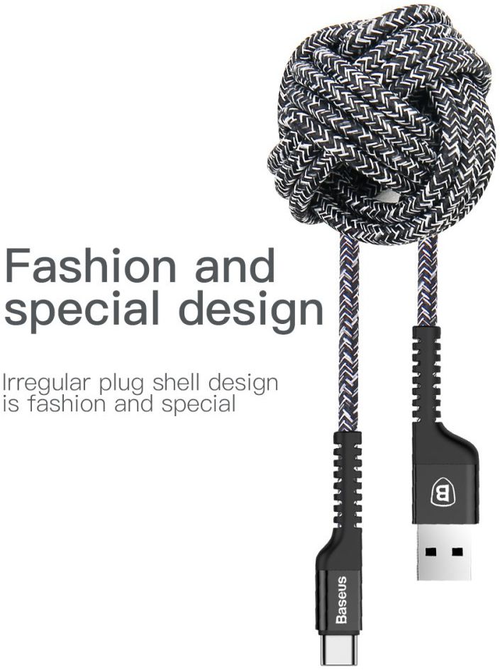 Baseus Confidant USB Type C Kabel 1.5 Meter Zwart afbeelding 4