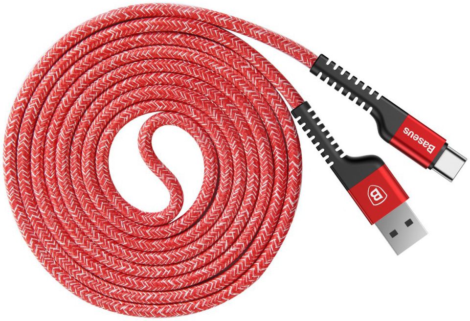 Baseus Confidant USB Type C Kabel 1.5 Meter Rood afbeelding 1