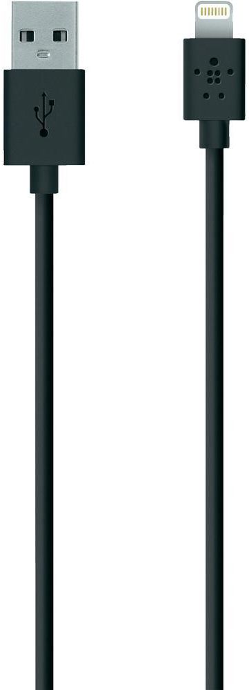 Belkin Mixit Lightning iPhone Kabel 2 Meter Zwart afbeelding 1