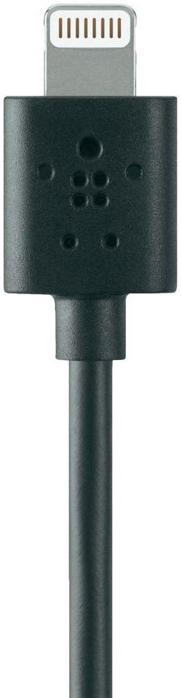 Belkin Mixit Lightning iPhone Kabel 2 Meter Zwart afbeelding 3