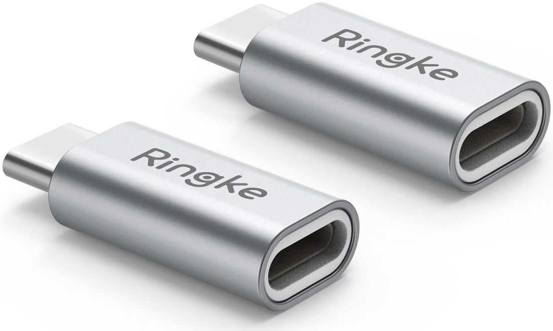 Premedicatie berekenen schildpad Ringke Apple Lightning naar USB C Adapter 2-pack | GSMpunt.nl
