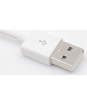 Universele 3.5mm Audio Jack Kabel naar USB 2.0 Kabel Adapter Wit