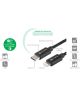 4smarts USB Type C naar Lightning Kabel: 1 meter Zwart