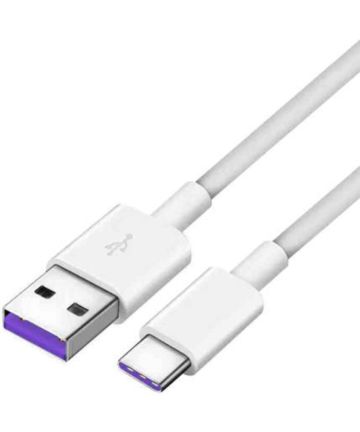 Huawei USB-C Fast Charge Kabel 1 Meter Wit Kabels