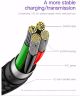 Baseus Fast Charge USB-C Kabel Haakse Hoek 2 Meter Zwart