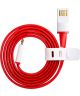 Orginele OnePlus Micro-USB kabel 1m Rood/Wit