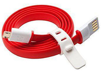 Orginele OnePlus Micro-USB kabel 1m Rood/Wit afbeelding 4
