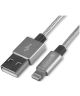 4smarts RAPIDCord USB naar Lightning Kabel Grijs 2 Meter
