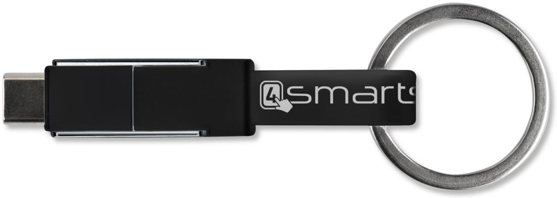 4smarts 3-in-1 Kabel set Zwart 5CM afbeelding 11