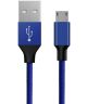 Baseus Gevlochten 1.5m Micro-USB Kabel Blauw