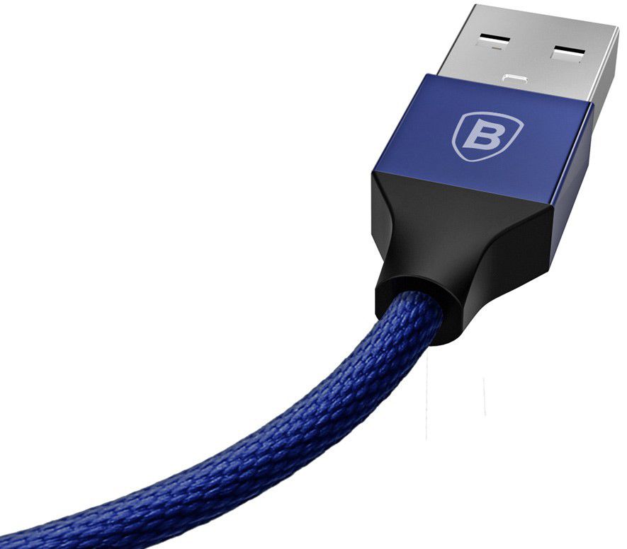 Baseus Gevlochten 1.5m Micro-USB Kabel Blauw afbeelding 5
