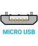 Baseus Gevlochten 1.5m Micro-USB Kabel Rood